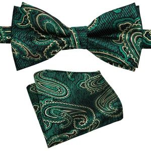 Silk Bow tie & Pocket Square